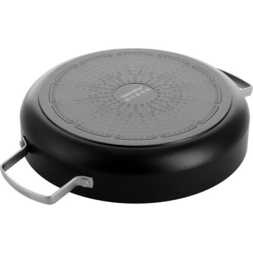 Сотейник GreenPan Chef's Collection, 28см, 3.5л, з кришкою, керамічне покриття (CC007736-001)
