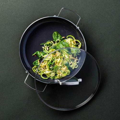 Сотейник GreenPan Chef's Collection, 28см, 3.5л, з кришкою, керамічне покриття (CC007736-001)