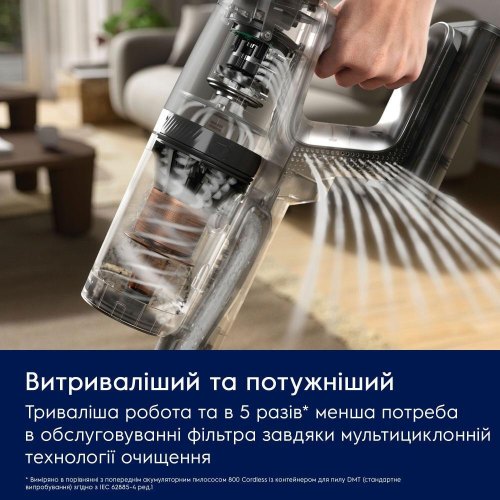 Пилосос акумуляторний Electrolux EP83HB25UV (900402306)