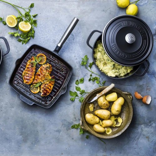 Сковорода-гриль GreenPan Featherweights, 26см, керамічне покриття (CC001791-001)