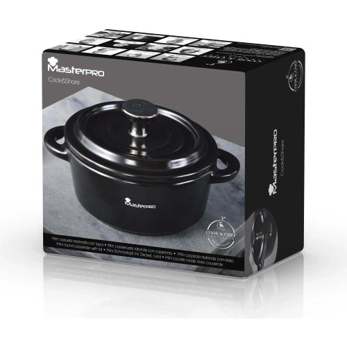 Форма для запікання MasterPro Foodies cook & share, 12.9x9.8см, кругла (BGMP-10204)