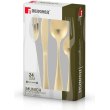 Набір столових приборів Bergner Munich champagne matt, 24 предмети (BG-5139-CH)