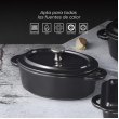 Форма для запікання MasterPro Foodies cook & share, 16x9.8см, овальна (BGMP-10203)