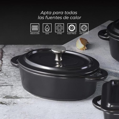 Форма для запікання MasterPro Foodies cook & share, 16x9.8см, овальна (BGMP-10203)