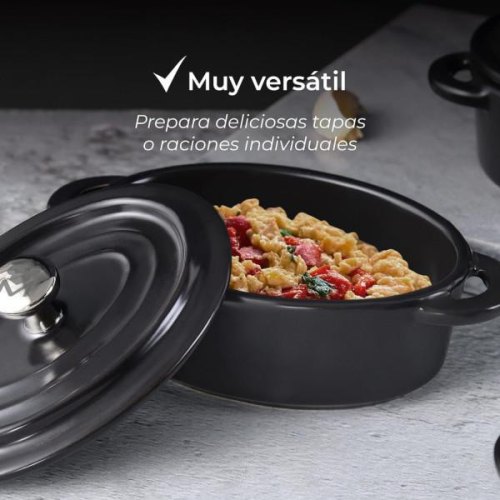 Форма для запікання MasterPro Foodies cook & share, 16x9.8см, овальна (BGMP-10203)