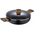 Сотейник Bergner Earth black, 28см, з кришкою (BG-32038-BK)