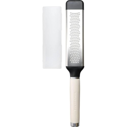 Тертка для спецій KitchenAid Coreline, 31.7см, з чохлом, кремова (KAG321OHACE)