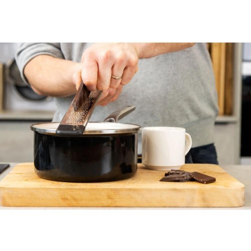 Тертка для спецій KitchenAid Coreline, 31.7см, з чохлом, кремова (KAG321OHACE)