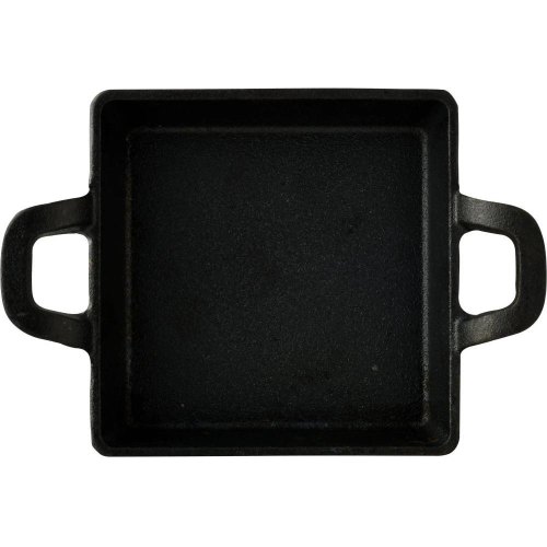 Сковорода порційна MasterPro Foodies cook&share, 12.6x18.5см, чавун, з підставкою (BGMP-3805-EM)