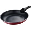 Набір сковорідок Bergner Click & cook, 22/26см, зі знімною ручкою, червоний (BG-31605-RD)