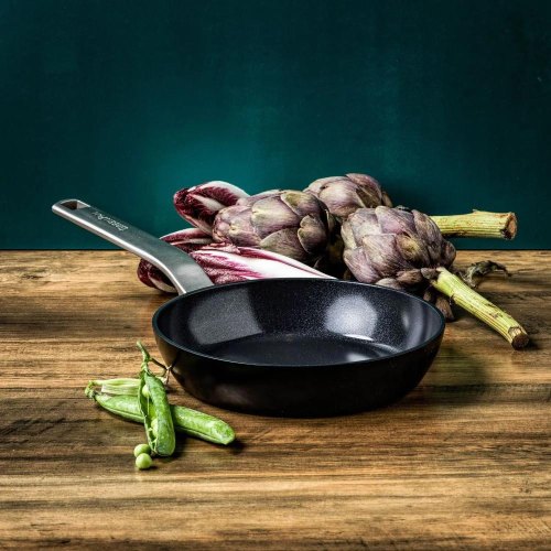 Сковорода GreenPan Evolution, 24см, керамічне покриття, чорна (CC006386-001)