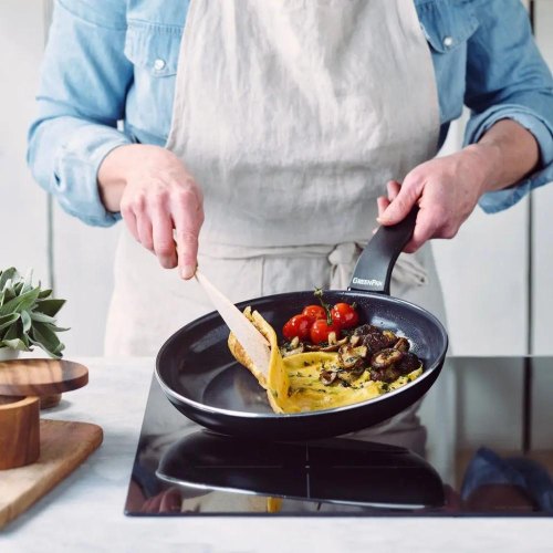 Сковорода GreenPan Essence Perforated Base, 24см, керамічне покриття (CC009039-001)