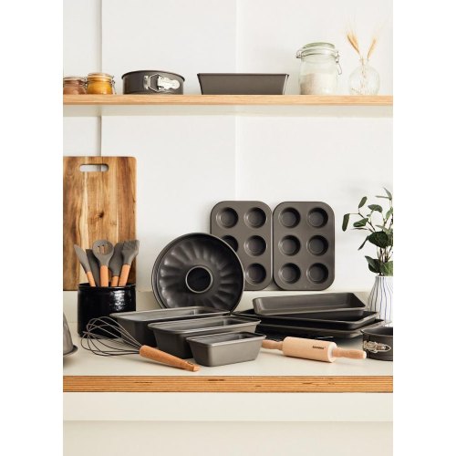 Набір форм для випічки мафінів Bergner Bakeware lovers, 2 предмети (BG-37197-CO)