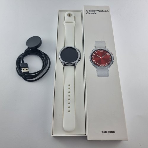 Смарт-годинник Smart Watch Samsung Galaxy Watch 6 Classic 43mm, 43mm, Silver USED ** (2B00043592)