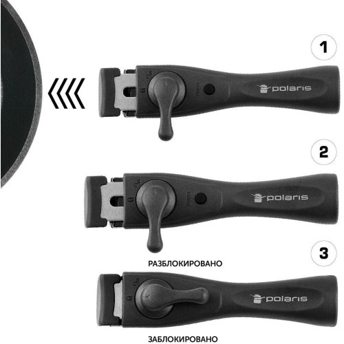 Набір посуду POLARIS EasyKeep-4D, 4 предмети (017462)