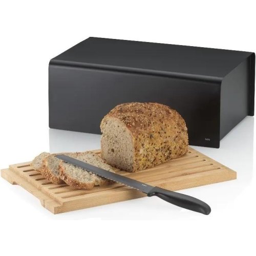 Хлібниця KELA Kiril, чорна (17891)