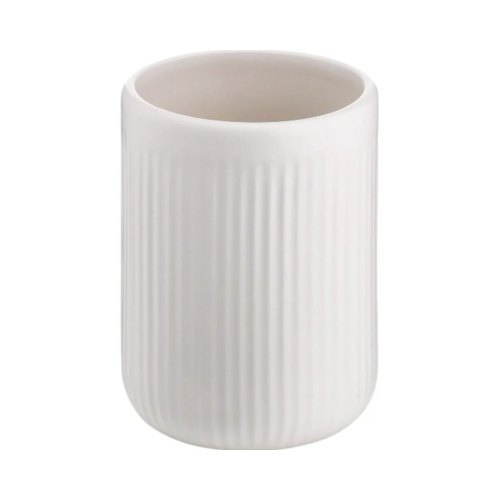 Склянка для зубних щіток KELA Adele, біла (23731)