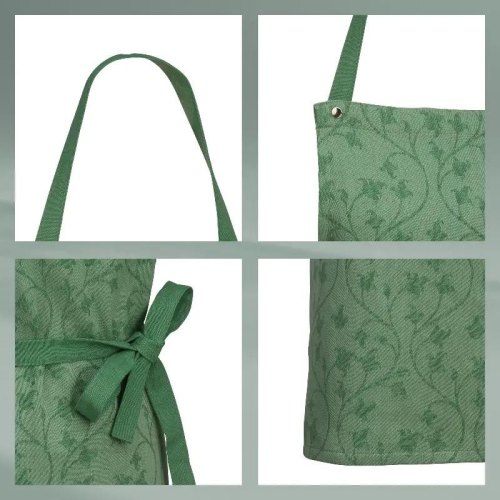 Фартух KELA Cora, 80x67см, зелений візерунок (12816)