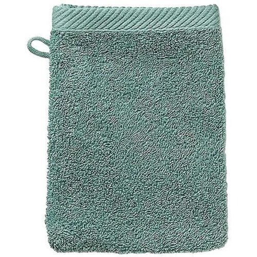 Рушник-рукавичка махрова для обличчя KELA Ladessa, 15х21см, зелений нефрит (23296)