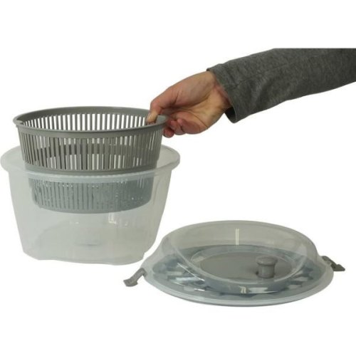 Сушарка для салату KELA Mailin сіра, 24.5х17.5см (11907)