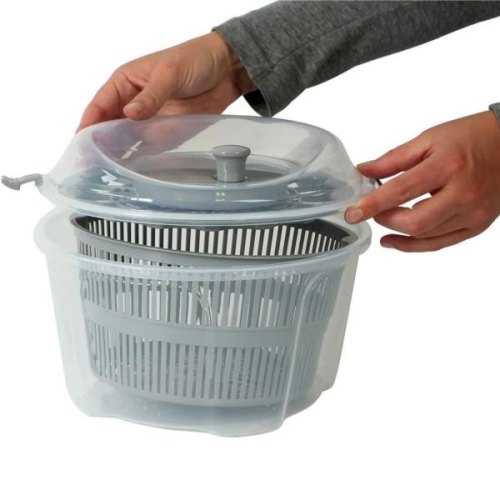 Сушарка для салату KELA Mailin сіра, 24.5х17.5см (11907)