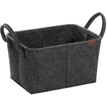Кошик KELA Fay, 35х25х20см, темно-сірий (24463)