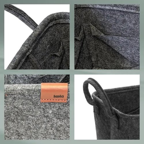 Кошик KELA Fay, 35х25х20см, темно-сірий (24463)