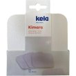 Підставки під чашку KELA Kimara, 10х10см, 4шт, білі (12090)