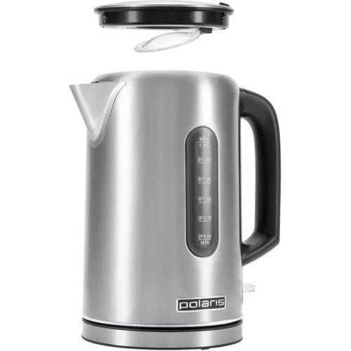 Електрочайник POLARIS PWK 17101CA Water Way Pro, сталевий (24229)