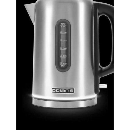 Електрочайник POLARIS PWK 17101CA Water Way Pro, сталевий (24229)