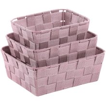 Набір кошиків KELA Alvaro, 3шт, суха троянда (24353)