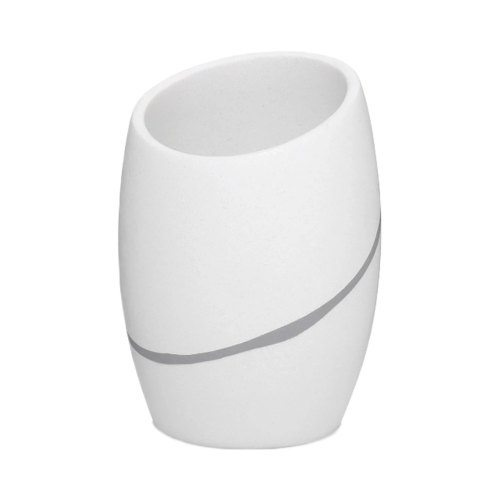 Склянка для зубних щіток KELA Talus, біла (20302)