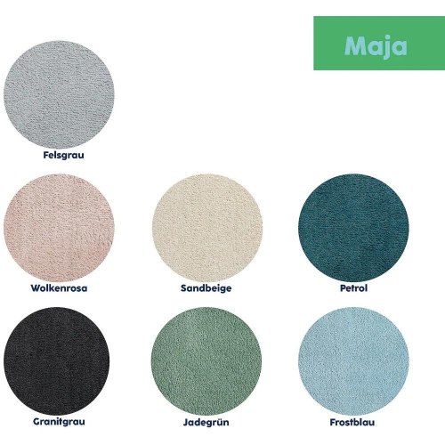 Килимок для ванної KELA Maja, 65х55см, гранітно-сірий (23546)