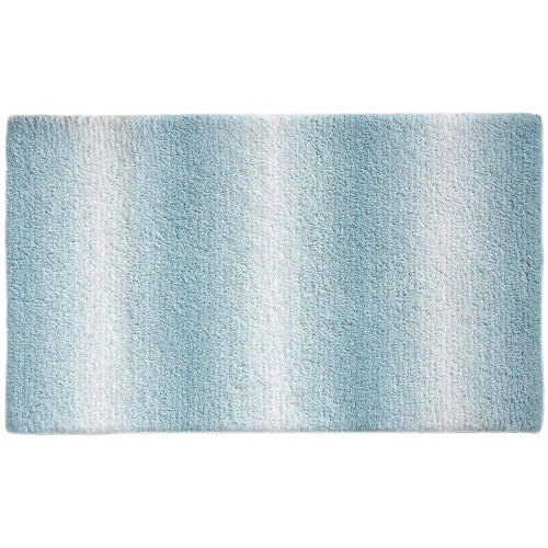 Килимок для ванної KELA Ombre, 80х50см, морозно-блакитний (23569)