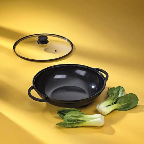 Сковорода ВОК KELA Atura, 32см, 4л, з кришкою, з двома ручками (15174)