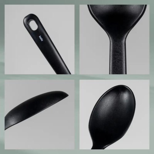 Ложка для сервірування KELA Apart, 34см, чорна (12634)