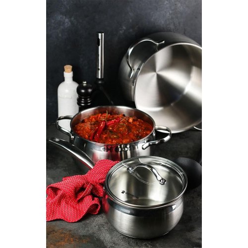 Ківш POLARIS Sonata-16SP, 1.7л, нержавіюча сталь, сірий (015064)