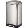 Відро для сміття KELA Davino, 6л, з педаллю, нержавіюча сталь (22998)
