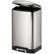Відро для сміття KELA Davino, 6л, з педаллю, нержавіюча сталь (22998)