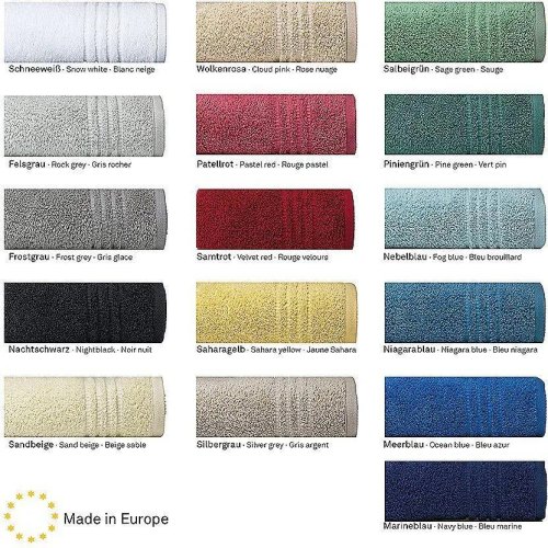 Рушник махровий KELA Leonora, 30х50см, сріблясто-сірий (23445)