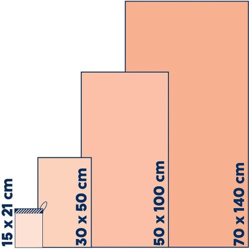 Рушник-рукавичка махрова для обличчя KELA Ladessa, 15х21см, зелене листя (24592)