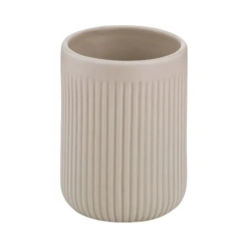 Склянка для зубних щіток KELA Adele, сіра (23739)