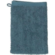 Рушник-рукавичка махрова для обличчя KELA Ladessa, 15х21см, бірюзово-синій (23198)
