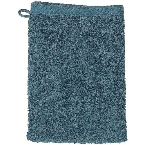 Рушник-рукавичка махрова для обличчя KELA Ladessa, 15х21см, бірюзово-синій (23198)