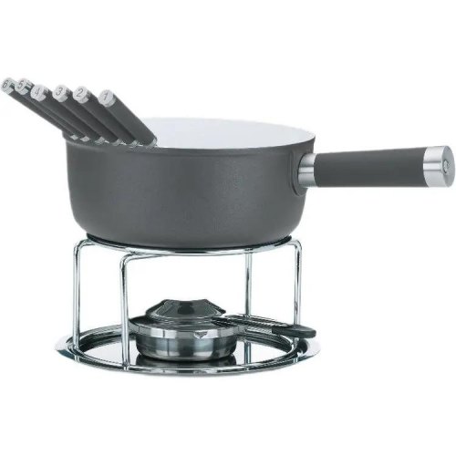 Набір для фондю KELA Lancy, 10 предметів, сірий (16564)