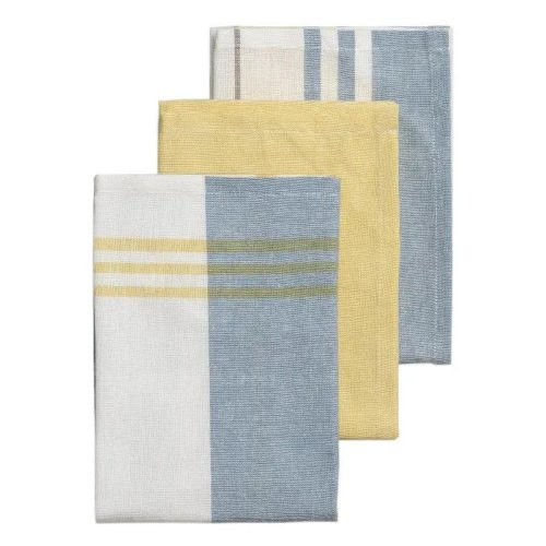 Набір кухонних рушників KELA Pasado, 65х45см, 3шт, сонячно-жовтий (15975)