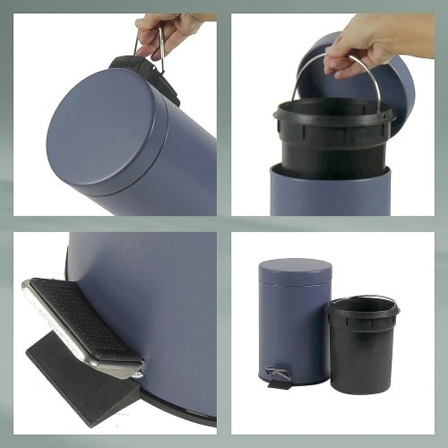 Відро для сміття KELA Monaco, 3л, темно-синє (24292)