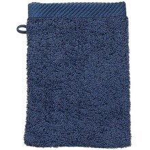 Рушник-рукавичка махрова для обличчя KELA Ladessa, 15х21см, темно-синій (23284)