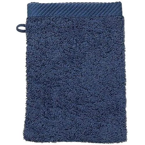 Рушник-рукавичка махрова для обличчя KELA Ladessa, 15х21см, темно-синій (23284)