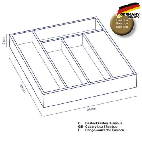Піднос сервірувальний KELA Kiril, бамбуковий (12598)